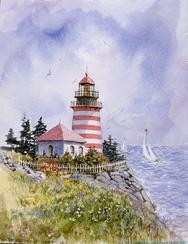West Quoddy, lighthouse