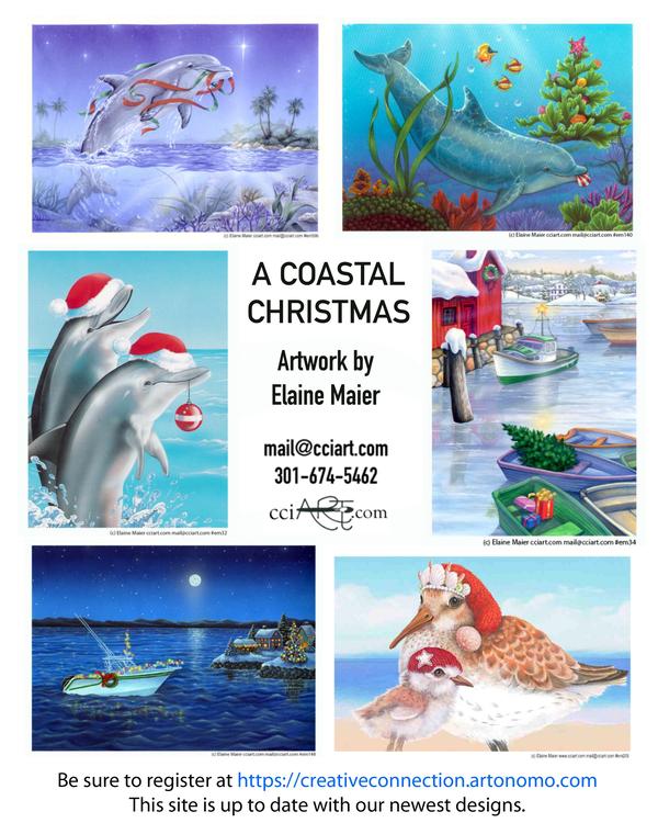 Dolphins, Christmas boats and more on the shore for the holidays